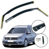 Дефлектор вікна для Volkswagen Caddy 3,4 2004-2020 2D вставні